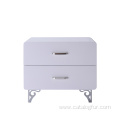 Nightstand Sets with 2 Drawers Furniture Wooden Luxury European Modern Bedside Nightstand